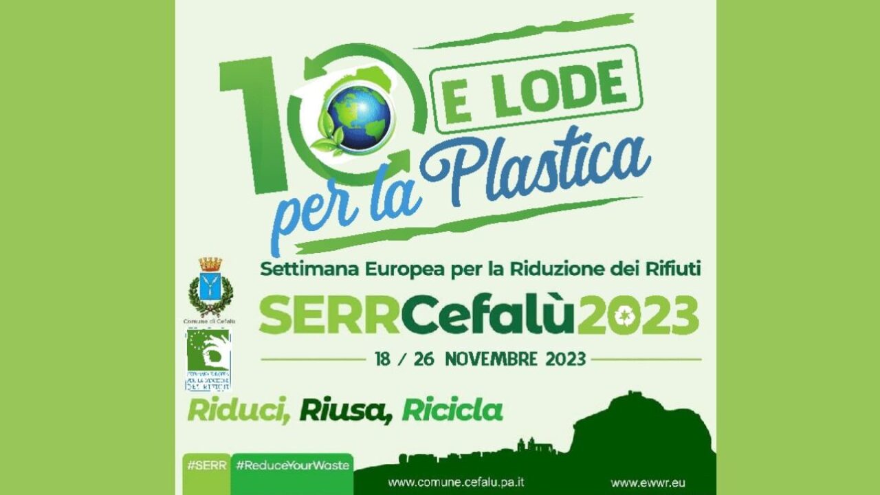 Settimana europea per la riduzione dei rifiuti, a Cefalù tre giornate  ecologiche